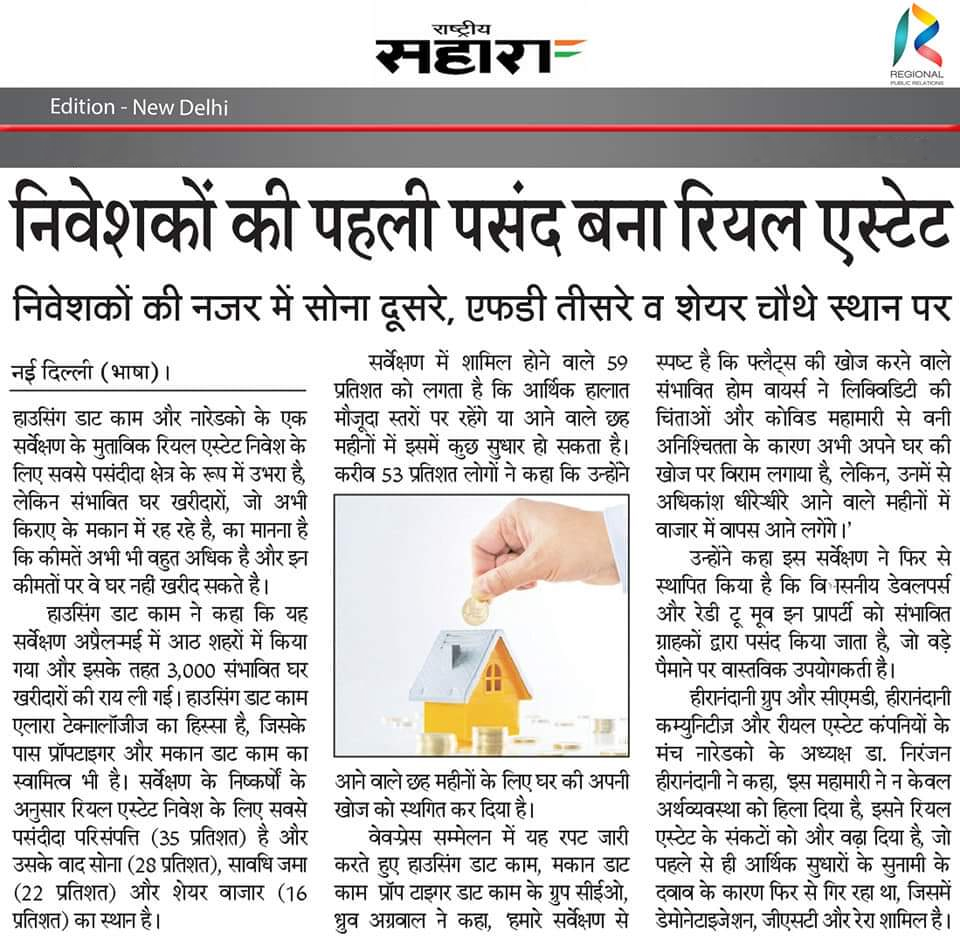 Real Estate Became The First Choice Of Investors.